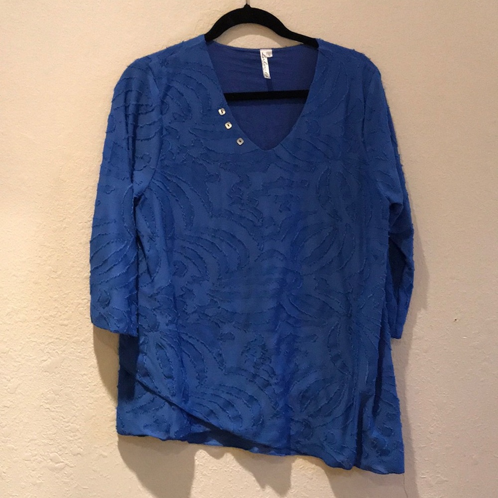 Blue blouse